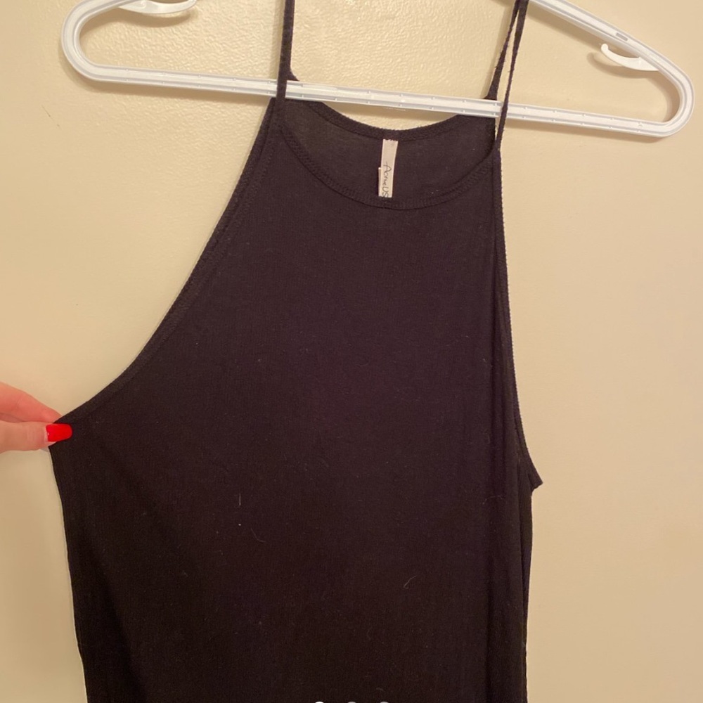 Black Halter Tank
